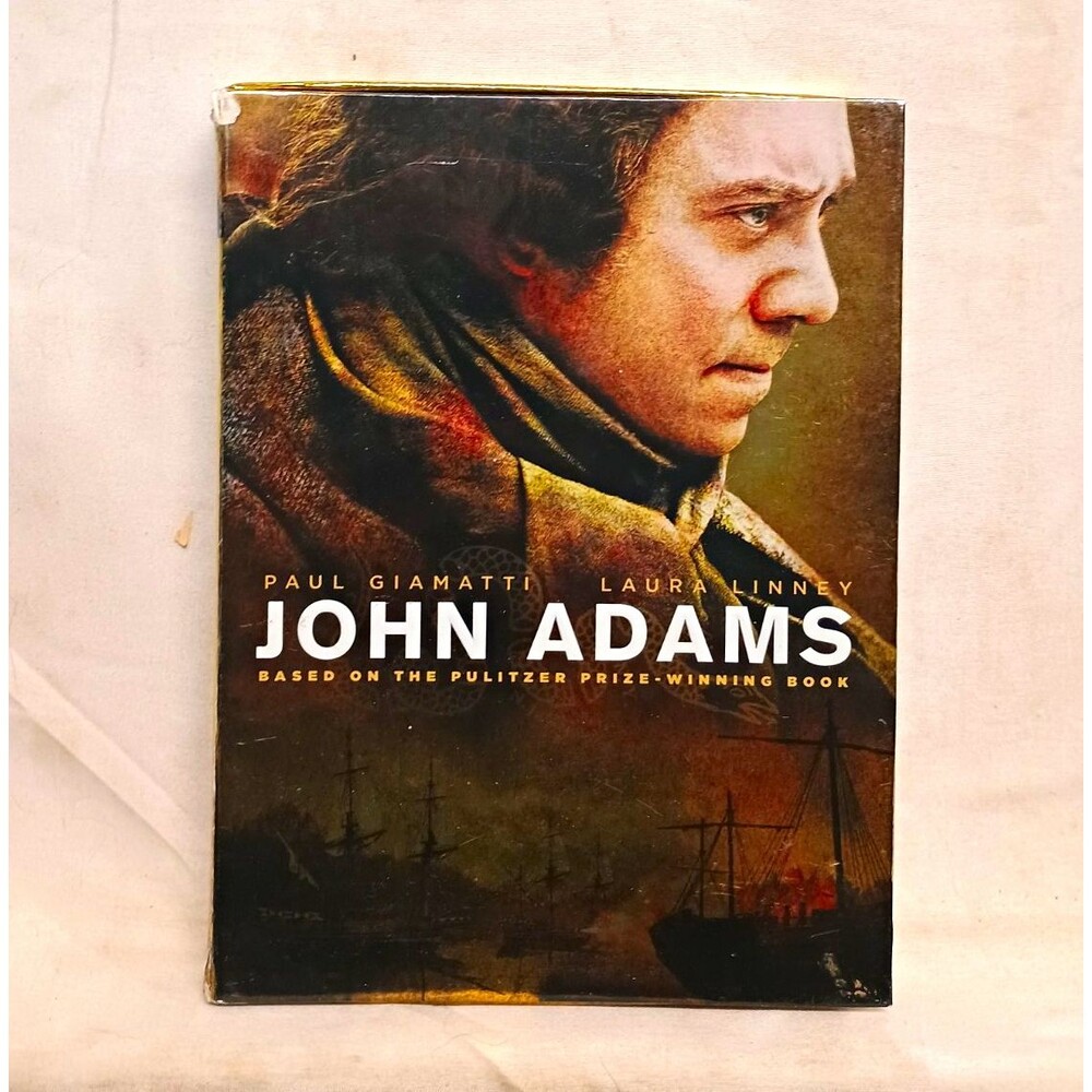 John Adams HBO Complete Miniseries 3-Disc DVD 2008 Paul Giamatti Laura Linney